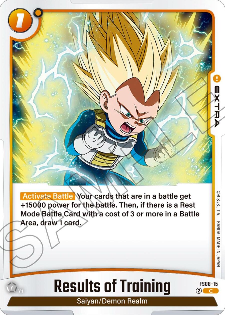 Results of Training [Starter Deck: Vegeta (Mini) Super Saiyan 3]