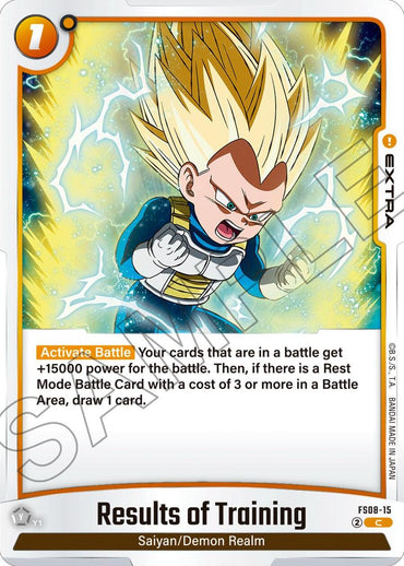 Results of Training [Starter Deck: Vegeta (Mini) Super Saiyan 3]