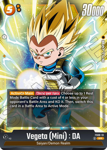 Vegeta (Mini) : DA (FS08-13) [Starter Deck: Vegeta (Mini) Super Saiyan 3]