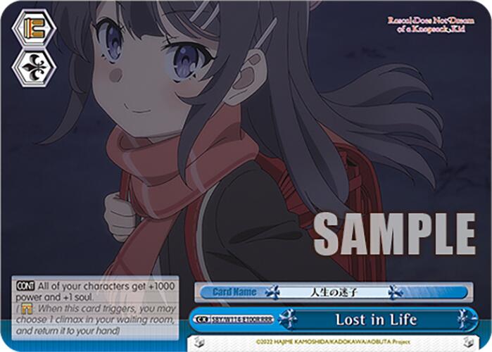 Lost in Life (SBY/W114-E100 CR) [Rascal Does Not Dream Series]
