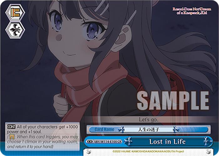 Lost in Life (SBY/W114-E100R RRR) [Rascal Does Not Dream Series]