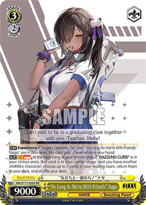 "As Long As We're With Friends" Naga (NIK/S117-E003 RR) [GODDESS OF VICTORY: NIKKE]