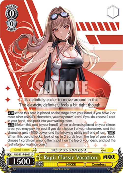 Rapi: Classic Vacation (NIK/S117-E011 U) [GODDESS OF VICTORY: NIKKE]