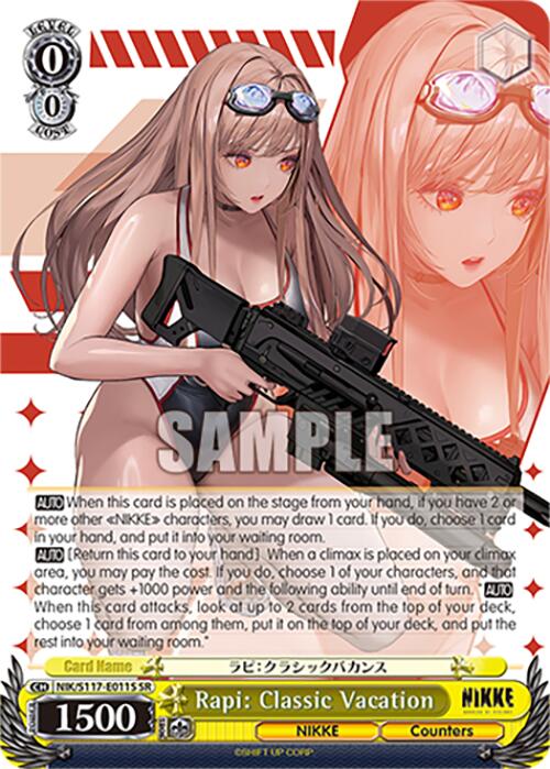 Rapi: Classic Vacation (NIK/S117-E011S SR) [GODDESS OF VICTORY: NIKKE]