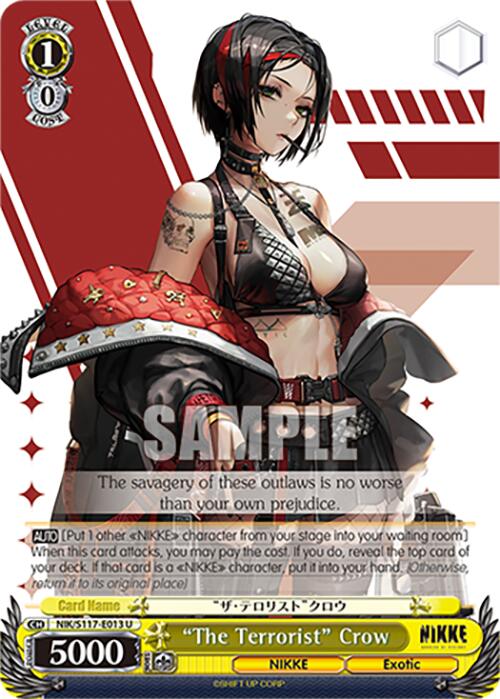 "The Terrorist" Crow (NIK/S117-E013 U) [GODDESS OF VICTORY: NIKKE]