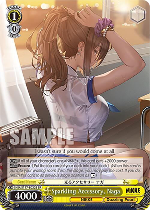 Sparkling Accessory, Naga (NIK/S117-E022S SR) [GODDESS OF VICTORY: NIKKE]