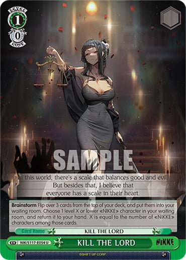 KILL THE LORD (NIK/S117-E054 U) [GODDESS OF VICTORY: NIKKE]