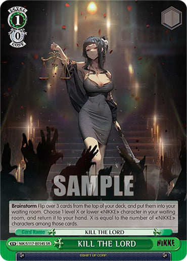 KILL THE LORD (NIK/S117-E054S SR) [GODDESS OF VICTORY: NIKKE]