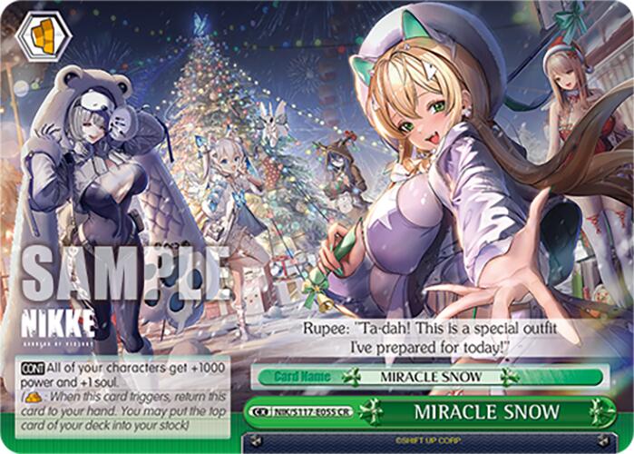 MIRACLE SNOW (NIK/S117-E055 CR) [GODDESS OF VICTORY: NIKKE]