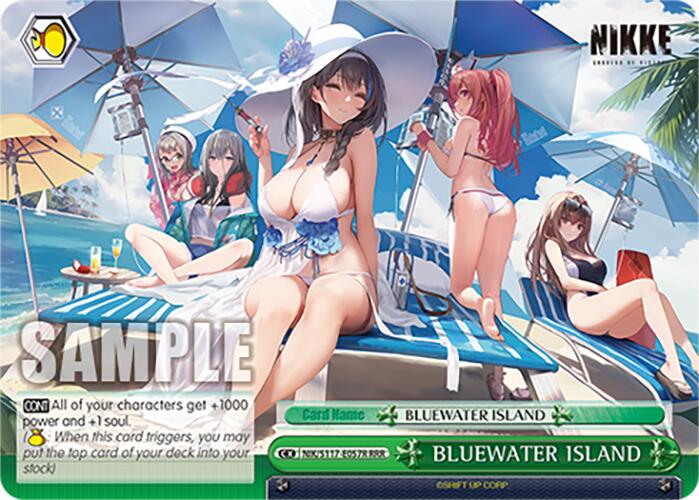 BLUEWATER ISLAND (NIK/S117-E057R RRR) [GODDESS OF VICTORY: NIKKE]