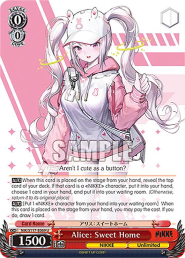 Alice: Sweet Home (NIK/S117-E069 U) [GODDESS OF VICTORY: NIKKE]