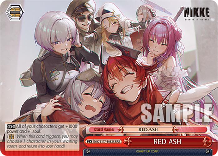 RED ASH (NIK/S117-E083R RRR) [GODDESS OF VICTORY: NIKKE]