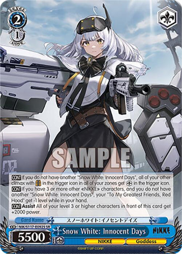 Snow White: Innocent Days (NIK/S117-E092S SR) [GODDESS OF VICTORY: NIKKE]