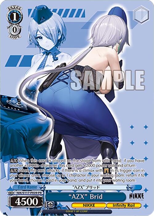 "AZX" Brid (NIK/S117-PE09 PR) [GODDESS OF VICTORY: NIKKE]