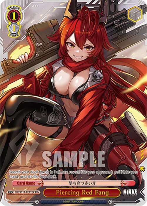 Piercing Red Fang (NIK/S117-PE11EX PR) [GODDESS OF VICTORY: NIKKE]