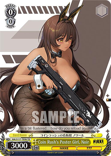 Coin Rush's Poster Girl, Noir (NIK/S117-TE06 TD) [GODDESS OF VICTORY: NIKKE]