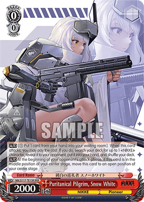 Puritanical Pilgrim, Snow White(NIK/S117-TE15 TD) [GODDESS OF VICTORY: NIKKE]
