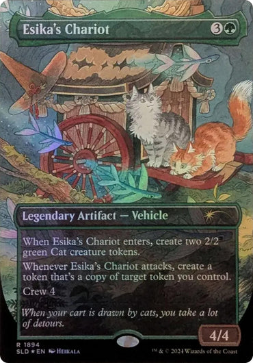 Esika's Chariot (Rainbow Foil) [Secret Lair Drop Series]