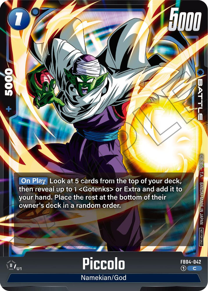 Piccolo (Limited Pack 01) [Fusion World Promotion Cards]