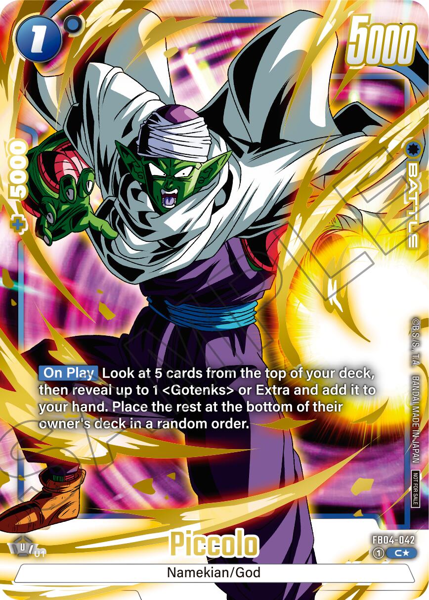 Piccolo (Alternate Art - Limited Pack 01) [Fusion World Promotion Cards]