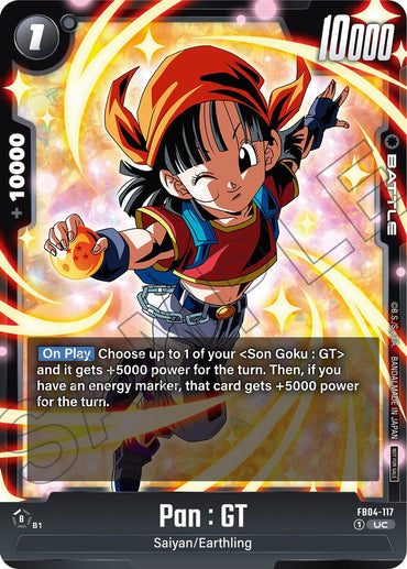 Pan : GT (Limited Pack 01) [Fusion World Promotion Cards]