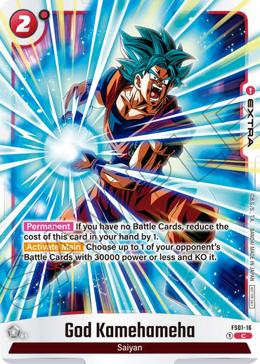 God Kamehameha (Limited Pack 01) [Fusion World Promotion Cards]