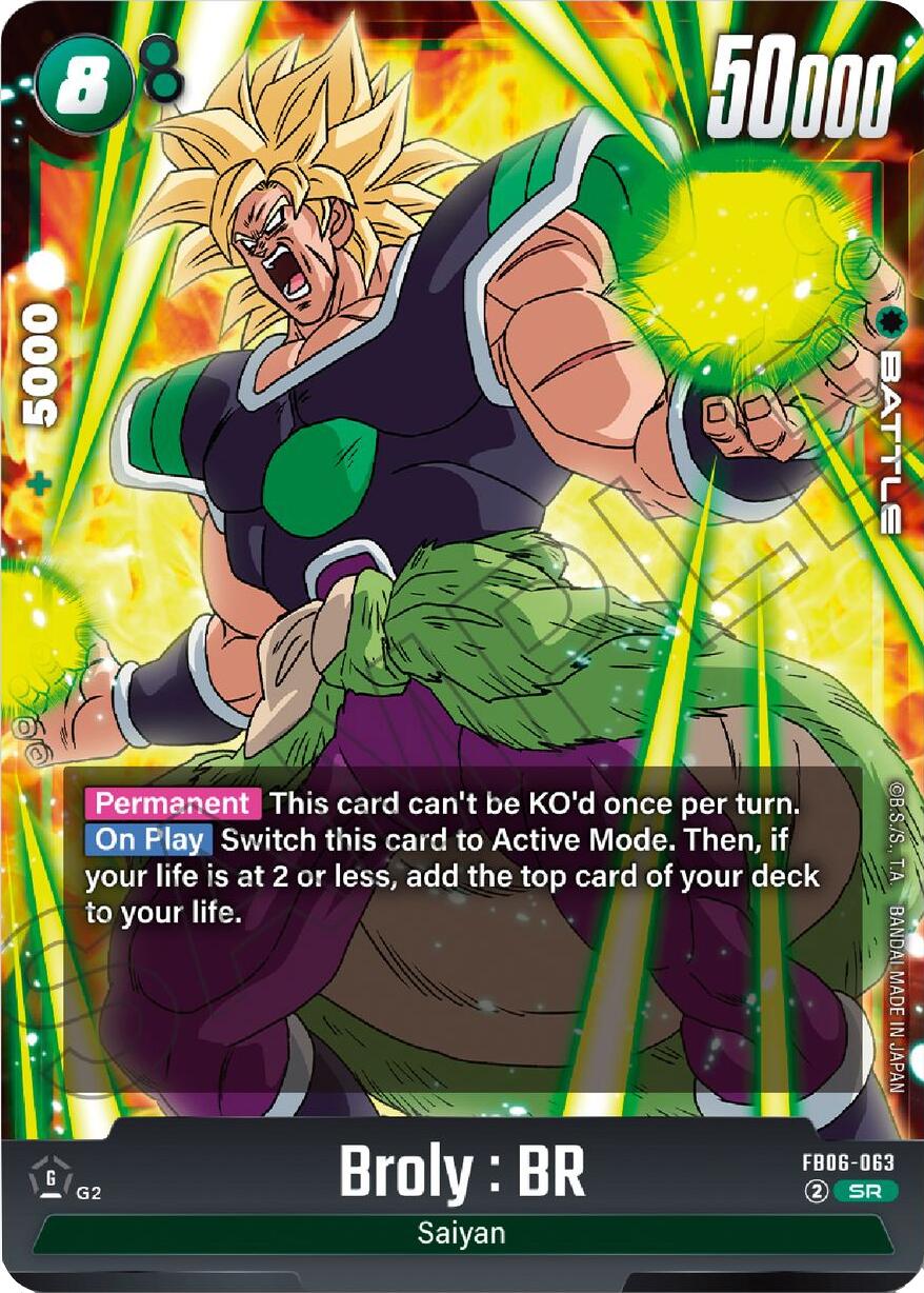 Broly : BR (FB06-063) (Alternate Art) [Rivals Clash]
