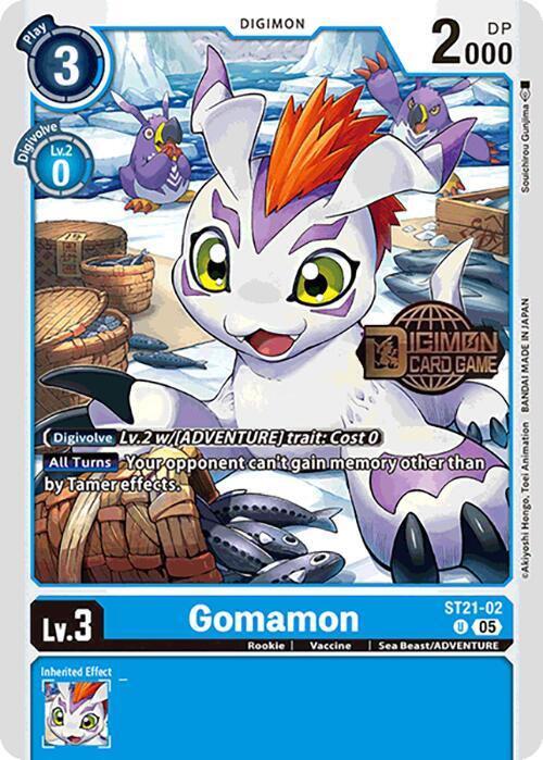 Gomamon [ST21-02] [Starter Deck: Hero of Hope Promos]