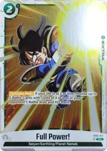 Full Power! (Tournament Pack 06) [Fusion World Tournament Cards]