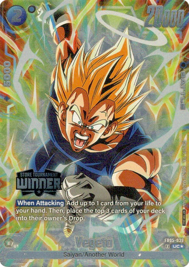 Vegeta (Tournament Pack 06 - Winner) [Fusion World Tournament Cards]