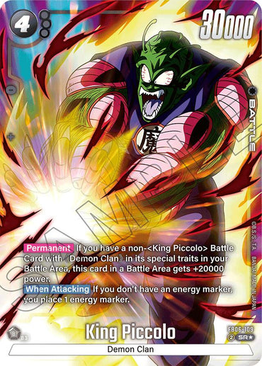 King Piccolo (FB06-109) (Alternate Art) [Rivals Clash]