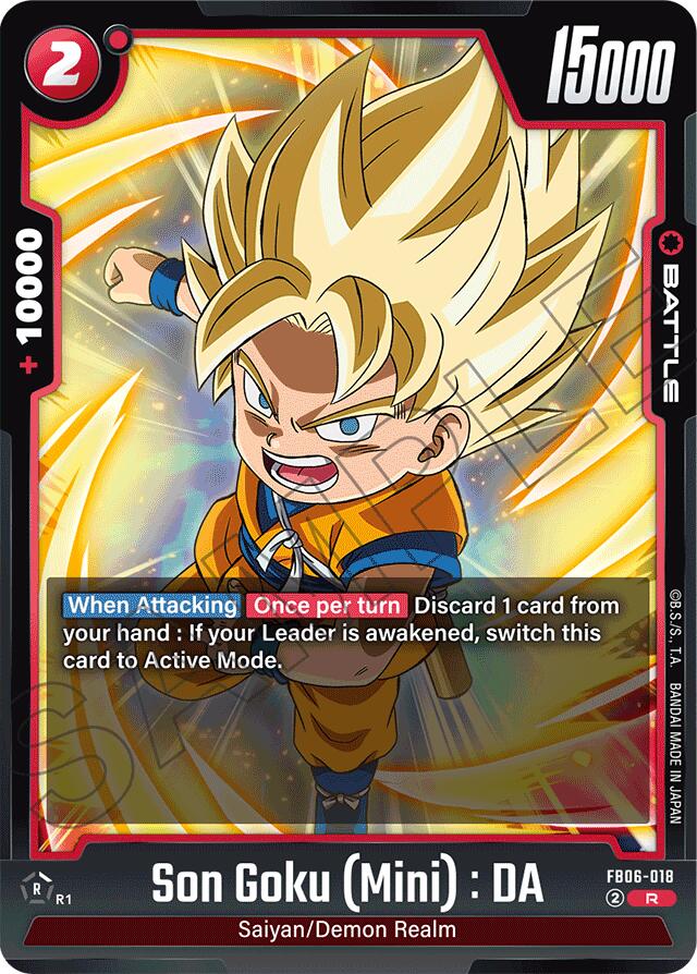 Son Goku (Mini) : DA - (FB06-018) [Rivals Clash]