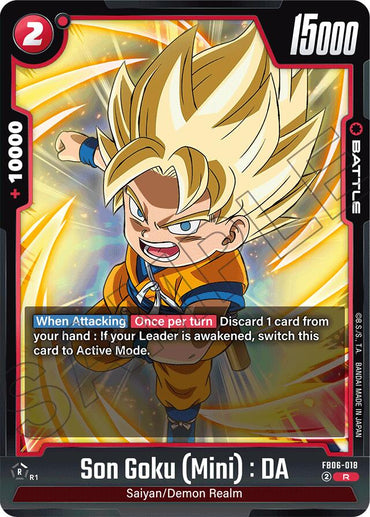 Son Goku (Mini) : DA - (FB06-018) [Rivals Clash]