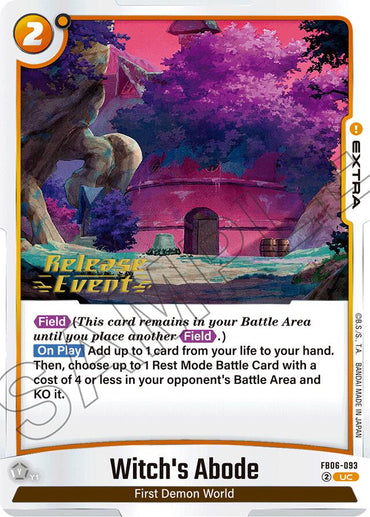 Witch's Abode [Rivals Clash Release Event Cards]