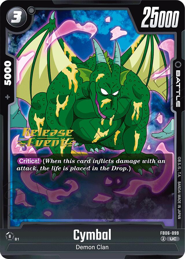 Cymbal (FB06-099) [Rivals Clash Release Event Cards]