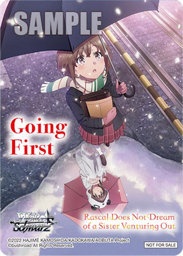 Going First (Rascal Does Not Dream of a Sister Venturing Out) [Rascal Does Not Dream Series]