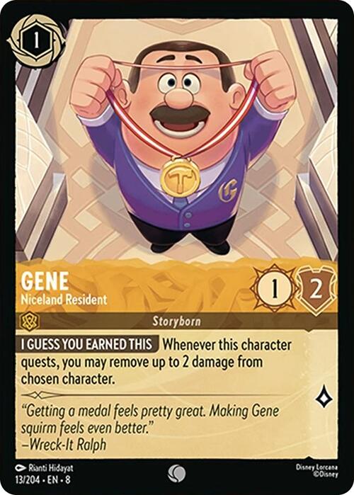 Gene - Niceland Resident (13/204) [Reign of Jafar]