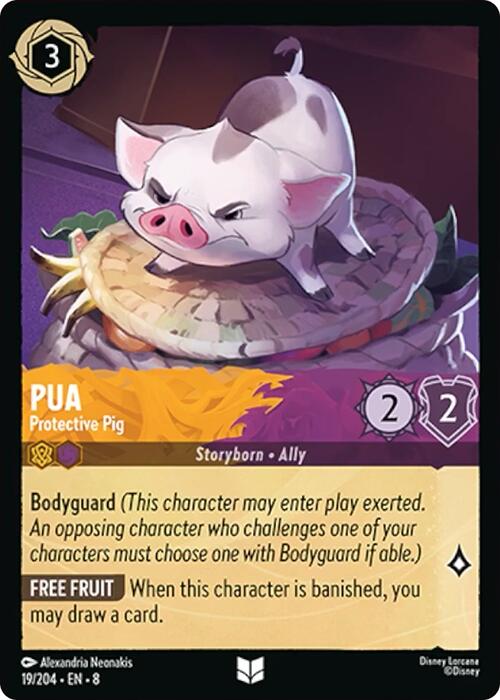 Pua - Protective Pig (19/204) [Reign of Jafar]