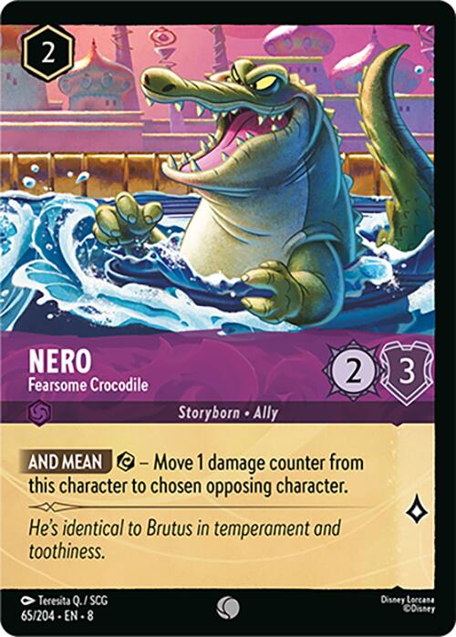 Nero - Fearsome Crocodile (65/204) [Reign of Jafar]