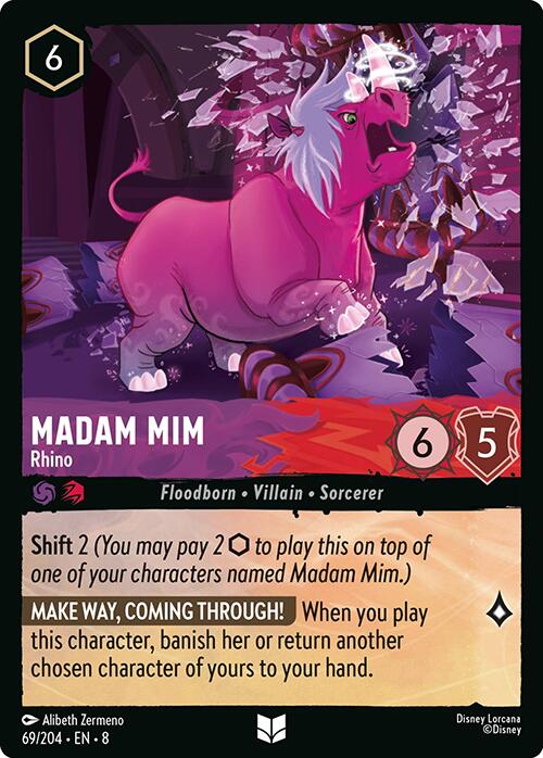Madam Mim - Rhino (69/204) [Reign of Jafar]