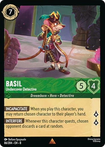 Basil - Undercover Detective (86/204) [Reign of Jafar]