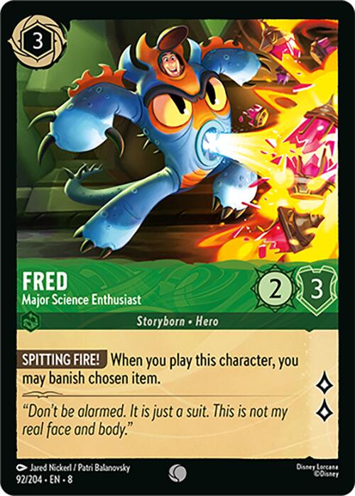 Fred - Major Science Enthusiast (92/204) [Reign of Jafar]