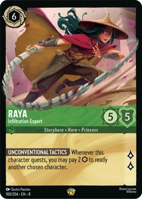 Raya - Infiltration Expert (100/204) [Reign of Jafar]