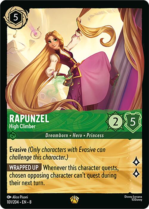 Rapunzel - High Climber (101/204) [Reign of Jafar]