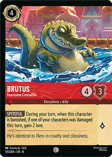 Brutus - Fearsome Crocodile (125/204) [Reign of Jafar]