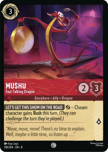Mushu - Fast-Talking Dragon (130/204) [Reign of Jafar]