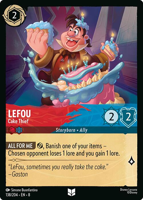 LeFou - Cake Thief (138/204) [Reign of Jafar]