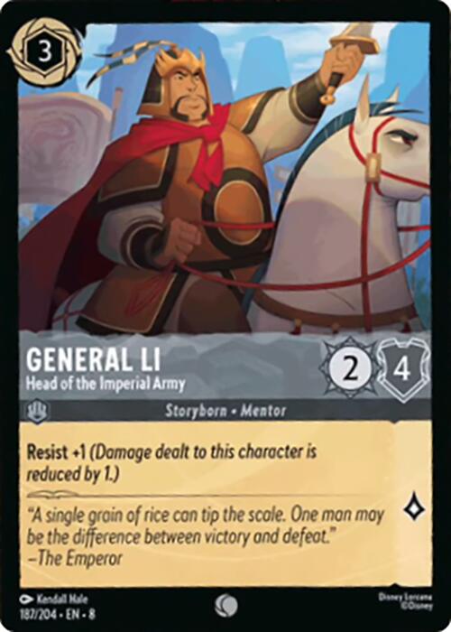 General Li - Head of the Imperial Army (187/204) [Reign of Jafar]