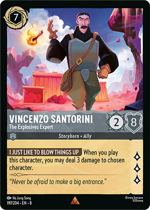 Vincenzo Santorini - The Explosives Expert (197/204) [Reign of Jafar]