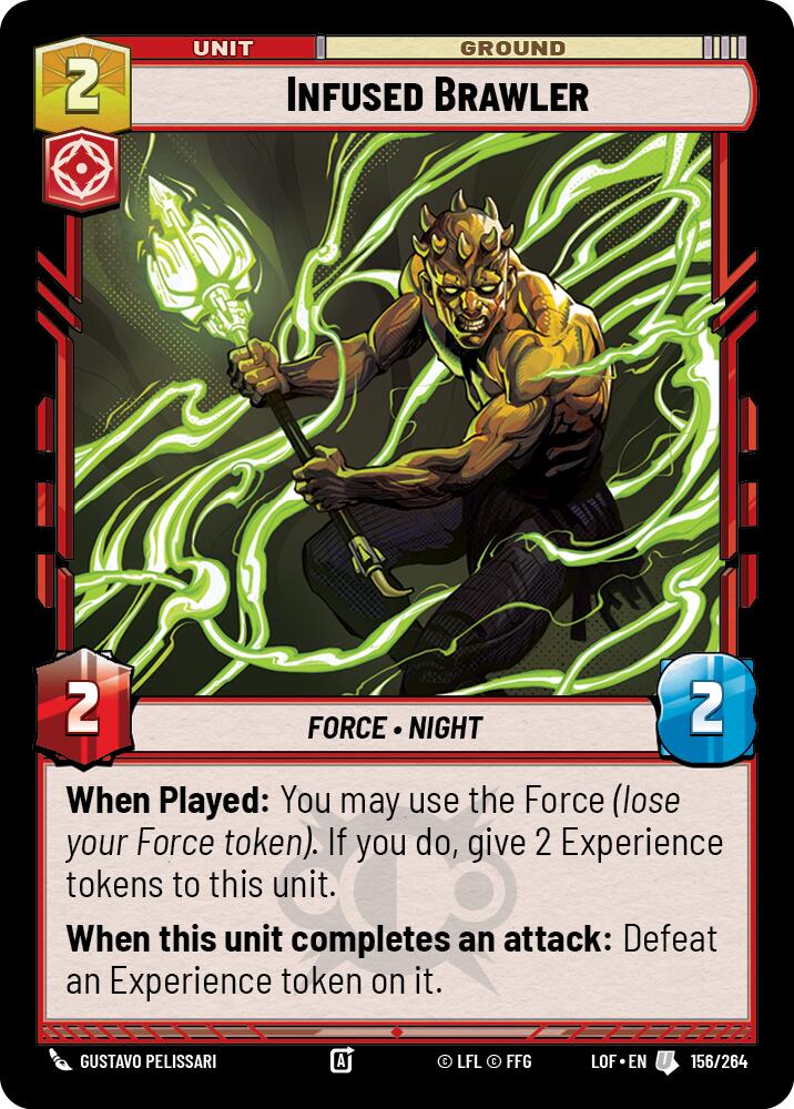 Infused Brawler (156/264) (156/264) [Legends of the Force]